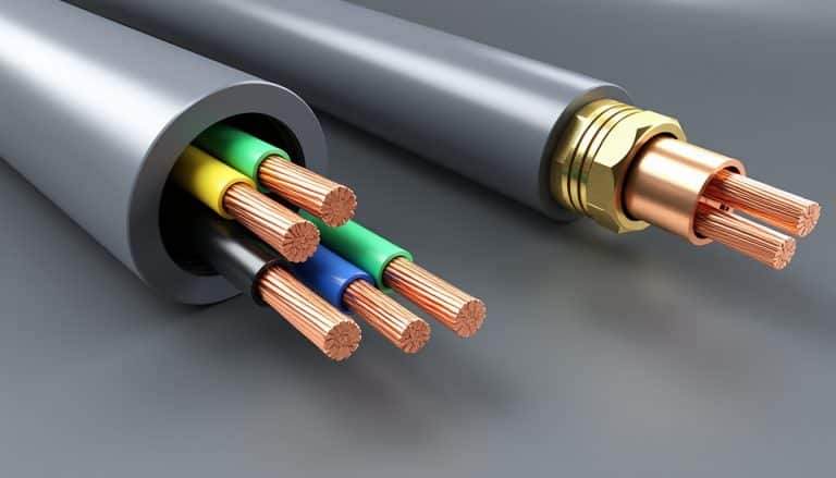 Gaine icta section : dimensions et raccordement